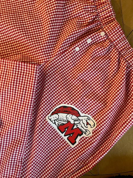 Plaid Pajama Pants (College logo or Greek Life)