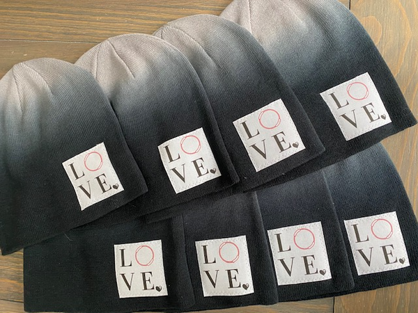 Heart Patch Beanie Party Favors