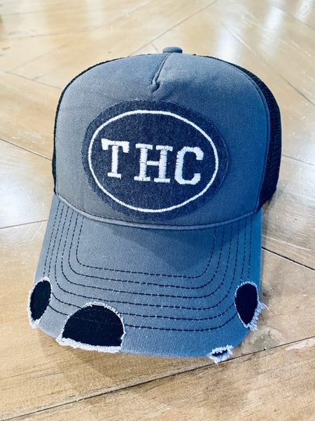 Retro Camp Distressed Trucker
