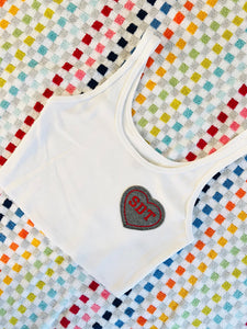 Greek Life Cropped Tank